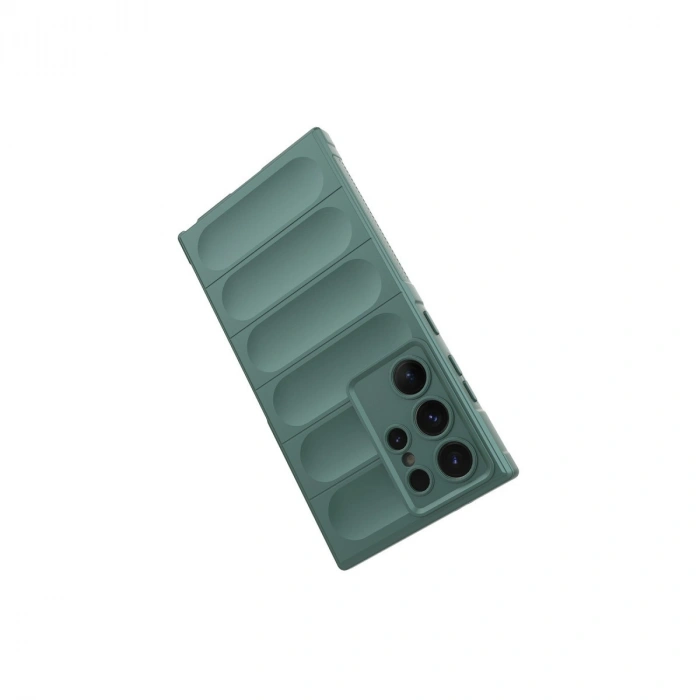 Samsung Galaxy S24 Ultra Kılıf Optimum Silikon - Koyu Yeşil