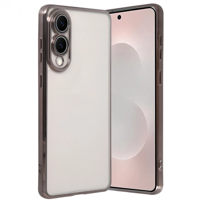 Samsung Galaxy S25 Edge Razer Lensli Silikon - Titan Gri