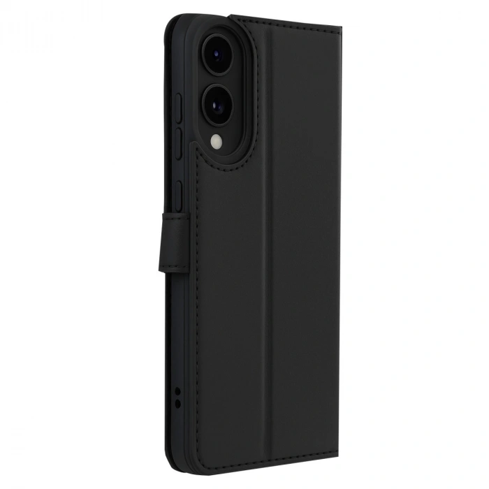 Samsung Galaxy S25 Edge Trend S Plus Kapaklı Kılıf - Siyah