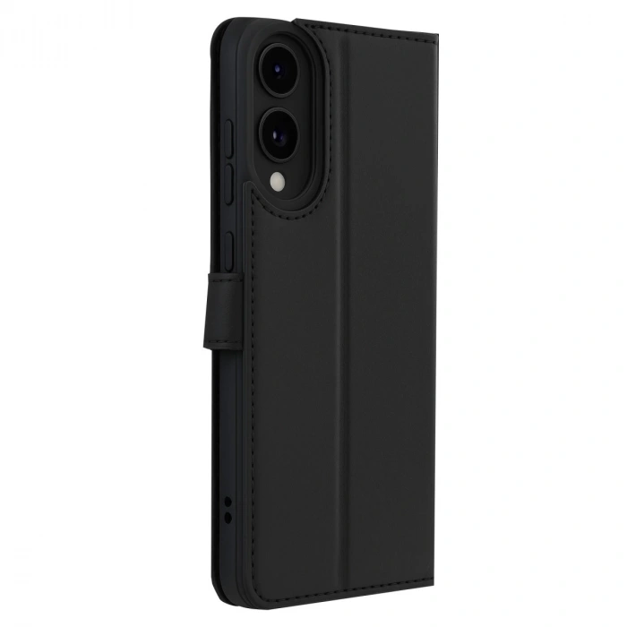 Samsung Galaxy S25 Edge Trend S Plus Kapaklı Kılıf - Siyah