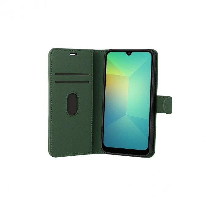 Samsung Galaxy S25 Fe Trend S Plus Kapaklı Kılıf - Yeşil