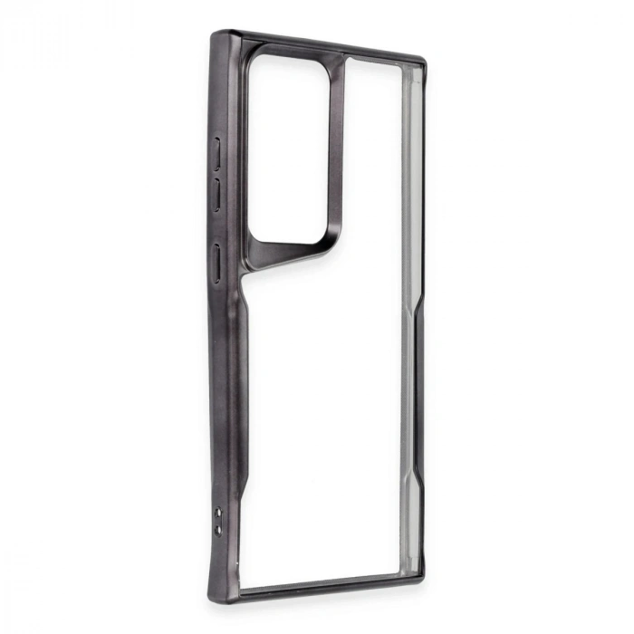 Samsung Galaxy S25 Ultra Kılıf Boyi Silikon Kapak - Siyah