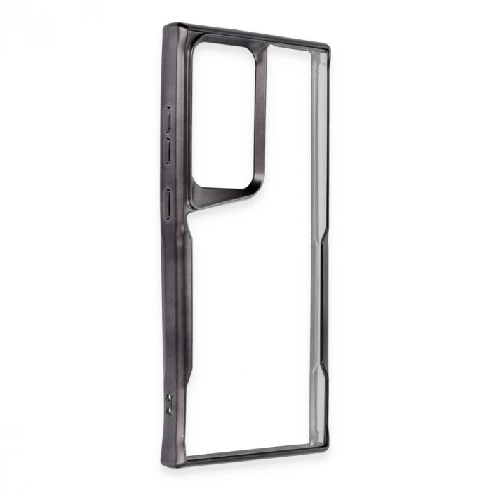 Samsung Galaxy S25 Ultra Kılıf Boyi Silikon Kapak - Siyah
