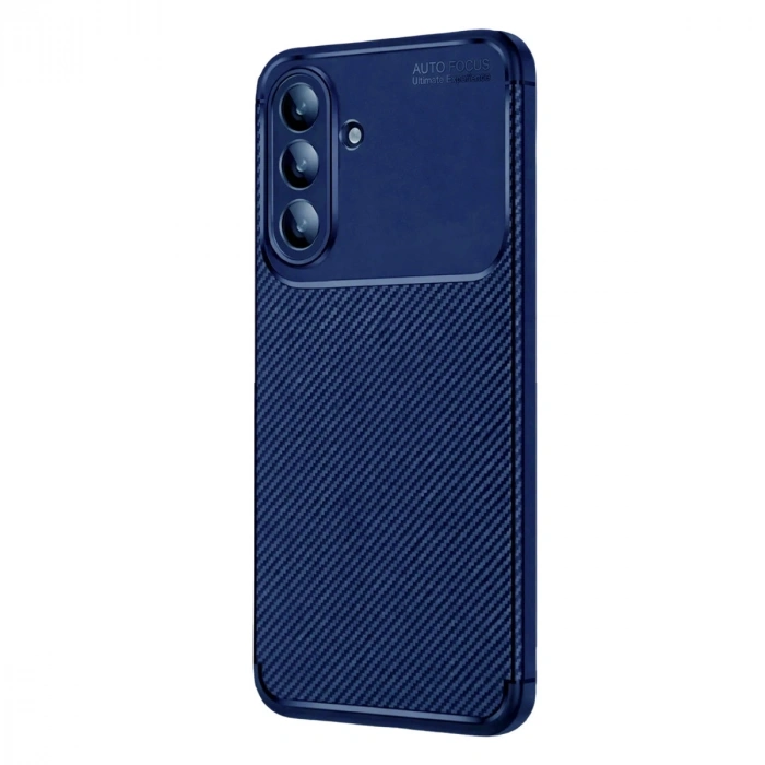 Samsung Galaxy S26 Plus Auto Focus Karbon Kapak - Lacivert