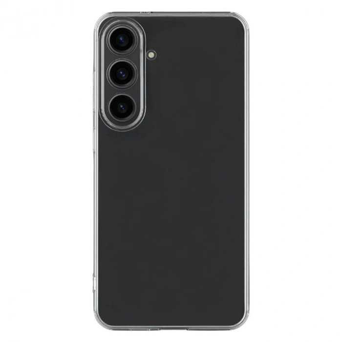 Samsung Galaxy S26 Plus Lüx Şeffaf Silikon - Şeffaf