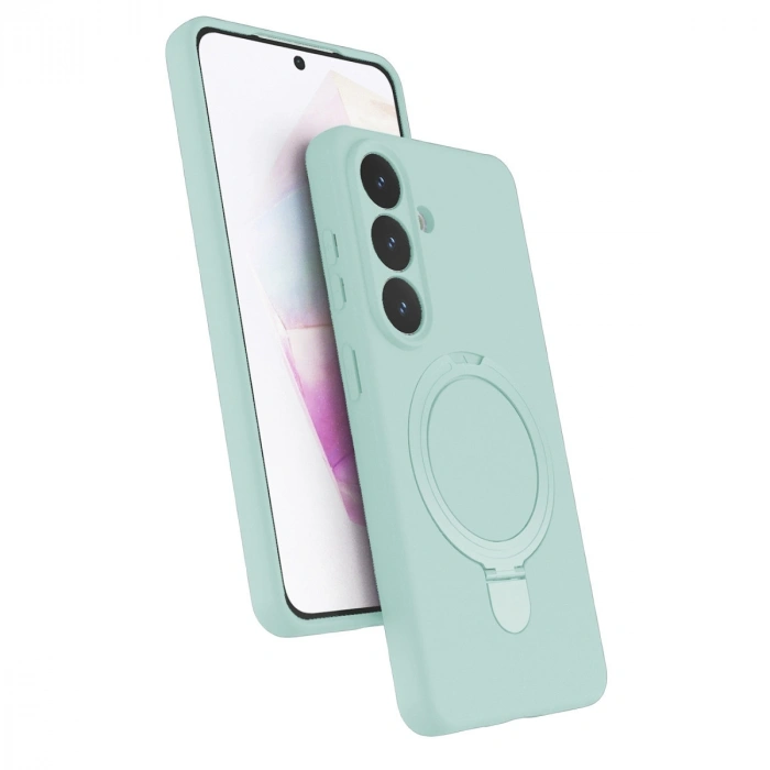 Samsung Galaxy S26 Plus Regal Magsafe Standlı Kapak - Su Yeşili