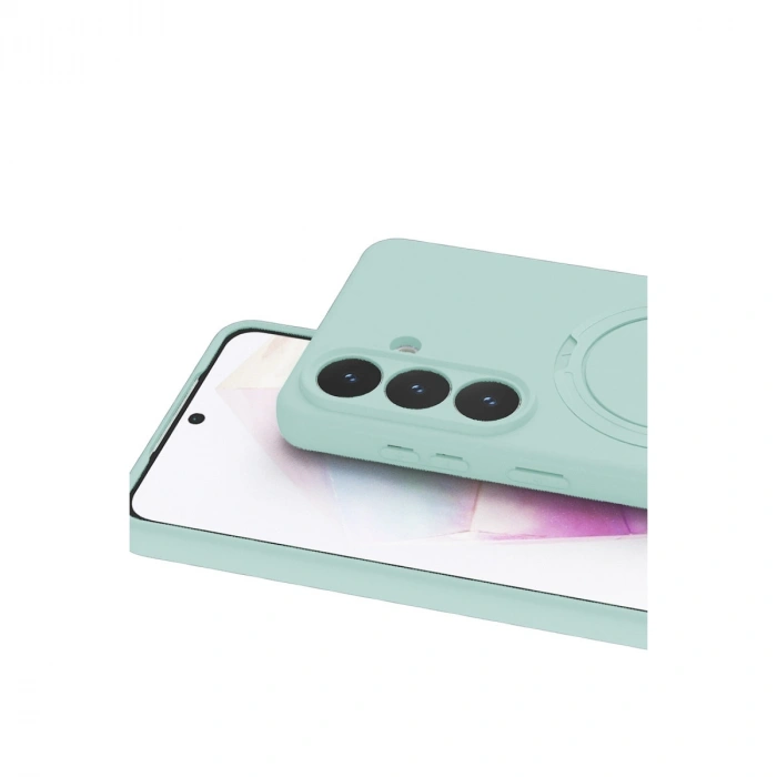 Samsung Galaxy S26 Plus Regal Magsafe Standlı Kapak - Su Yeşili