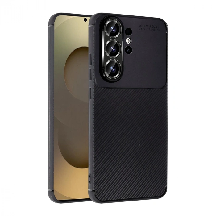 Samsung Galaxy S26 Ultra Auto Focus Karbon Kapak - Siyah