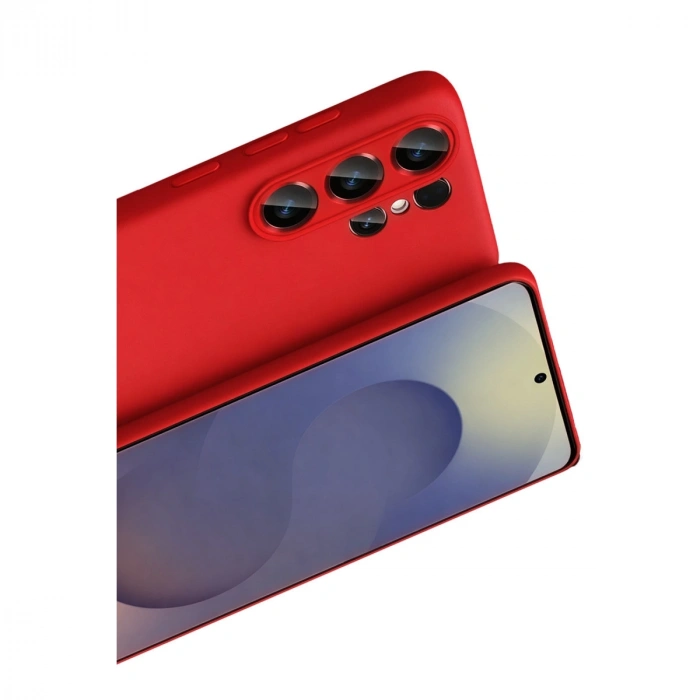 Samsung Galaxy S26 Ultra First Silikon - Kırmızı