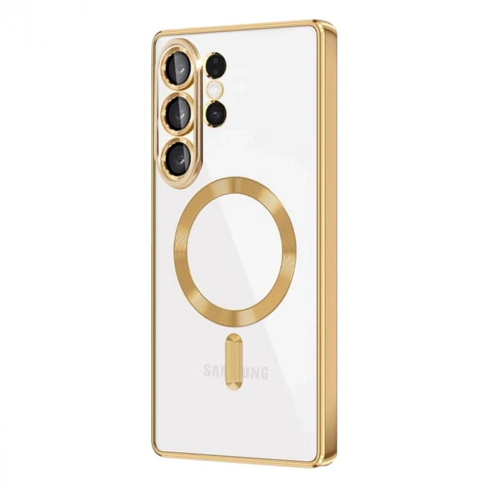 Samsung Galaxy S26 Ultra Kross Magneticsafe Kapak - Gold