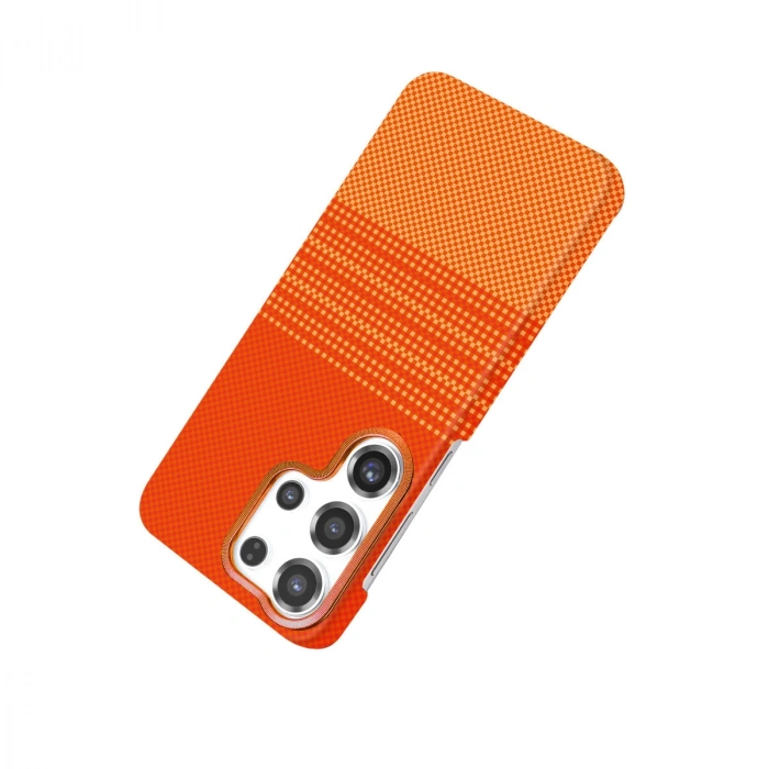 Samsung Galaxy S26 Ultra Vega Magsafe Kapak - Turuncu