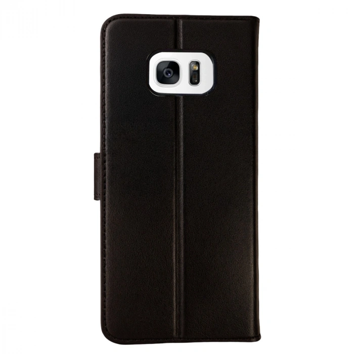 Samsung Galaxy S7 Edge Trend S Plus Kapaklı Kılıf - Siyah