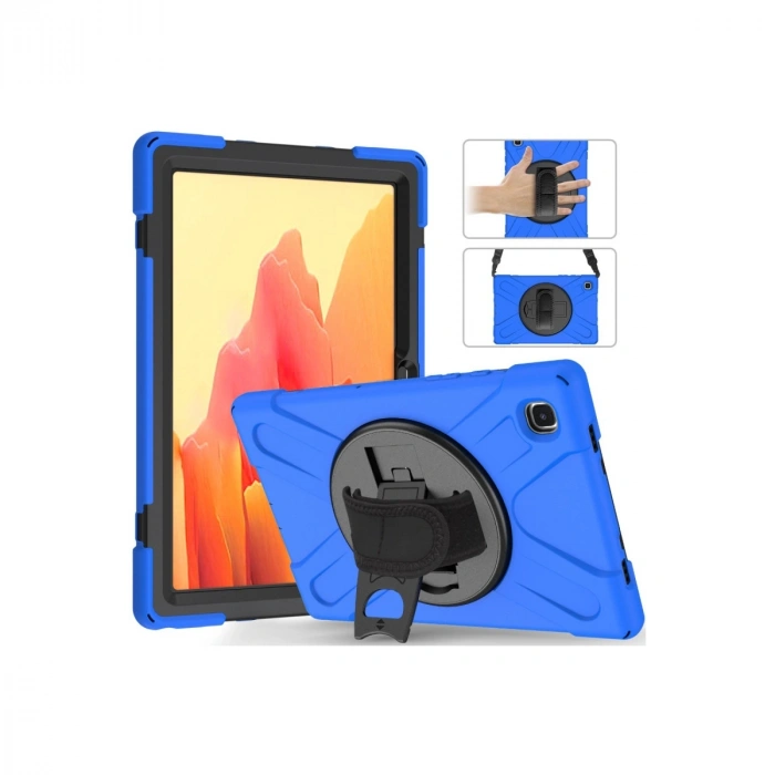 Samsung Galaxy T220 Tab A7 Lite 8.7 Kılıf Amazing Tablet Kapak - Mavi