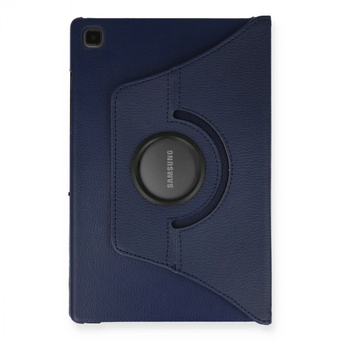 Samsung Galaxy T500 Tab A7 10.4 Kılıf 360 Tablet Deri Kılıf - Lacivert
