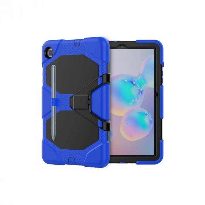 Samsung Galaxy T500 Tab A7 10.4 Kılıf Griffin Tablet Kapak - Mavi