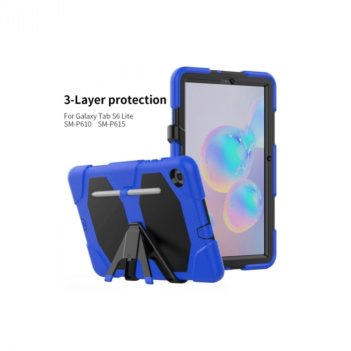 Samsung Galaxy T500 Tab A7 10.4 Kılıf Griffin Tablet Kapak - Mavi