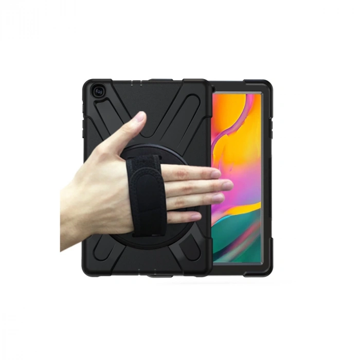 Samsung Galaxy T510 Tab A 10.1 Kılıf Amazing Tablet Kapak - Siyah