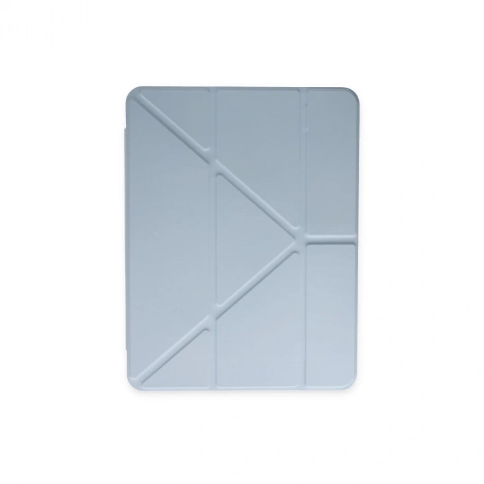Samsung Galaxy T737 Tab S7 Fe 12.4 Kılıf Kalemlikli Mars Tablet Kılıfı - Mavi
