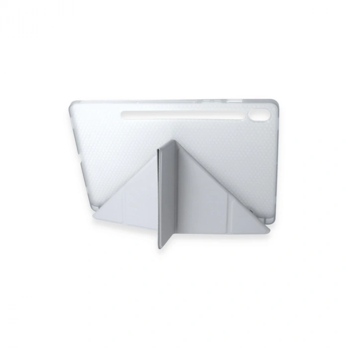 Samsung Galaxy Tab A9 Kılıf Kalemlikli Mars Tablet Kılıfı - Gri