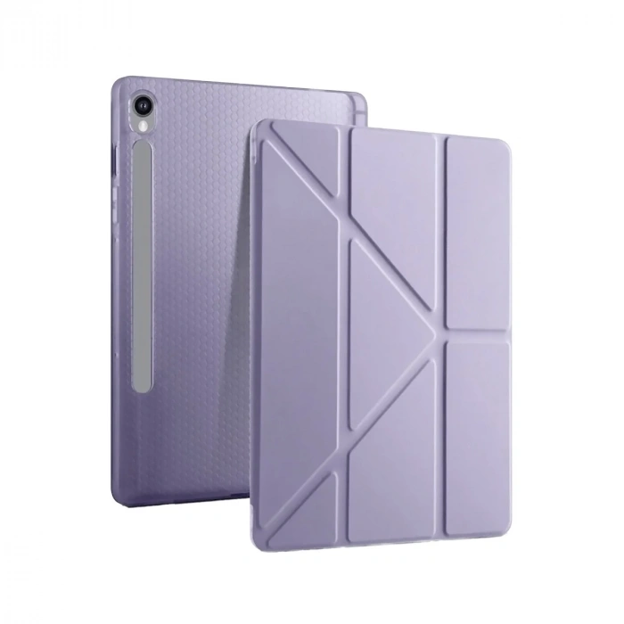 Samsung Galaxy Tab S10 Fe Plus 13.1 Kalemlikli Mars Tablet Kılıfı - Lila