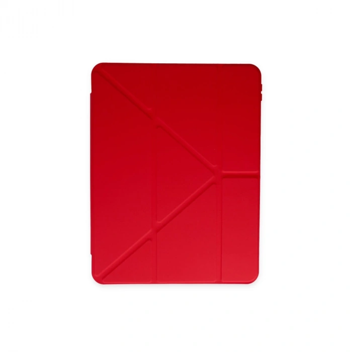 Samsung Galaxy X200 Tab A8 10.5 Kılıf Kalemlikli Mars Tablet Kılıfı - Kırmızı
