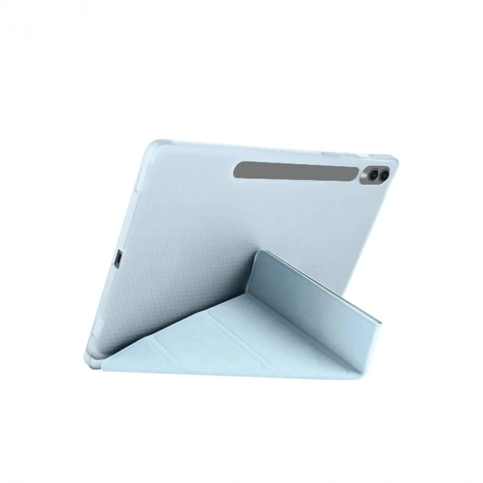 Samsung Galaxy X510 Tab S9 Fe 11 Kılıf Kalemlikli Mars Tablet Kılıfı - Mavi