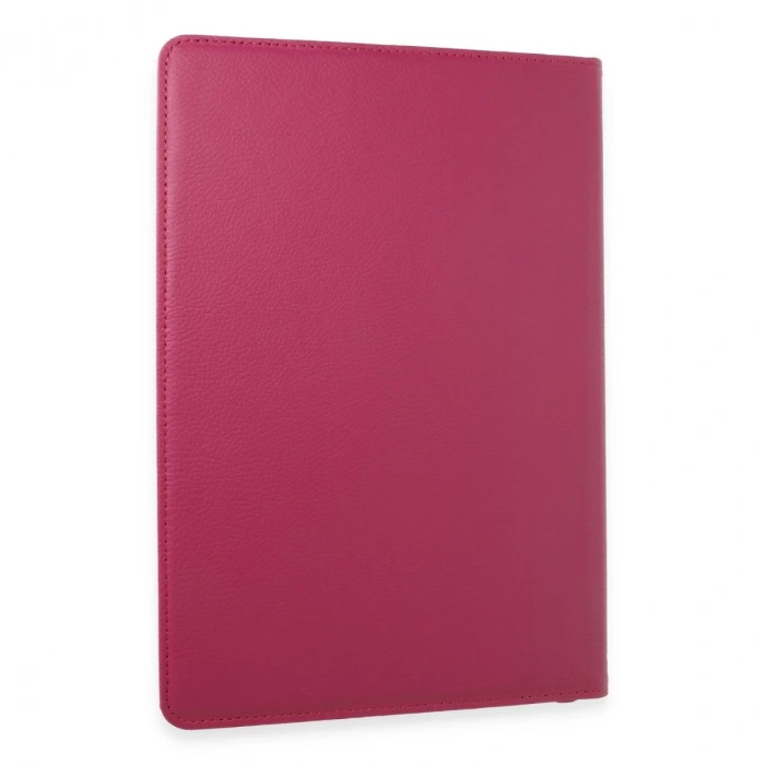 Samsung Galaxy X610 Tab S9 Fe Plus 12.4 Kılıf 360 Tablet Deri Kılıf - Pembe