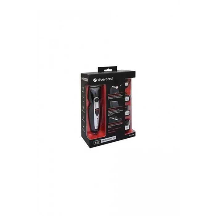 Sc-810 Şarjlı Saç Sakal Tıraş Makinesi 8 In1 Erkek Bakım Seti