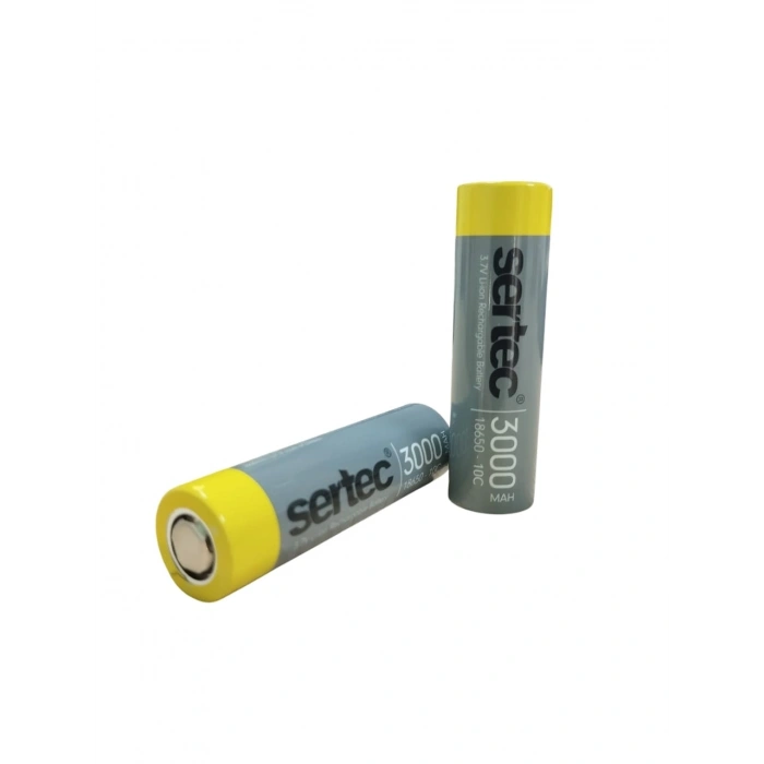 Sertec 18650 3.7v 3000 Mah 10c Li-ıon Şarjlı Pil