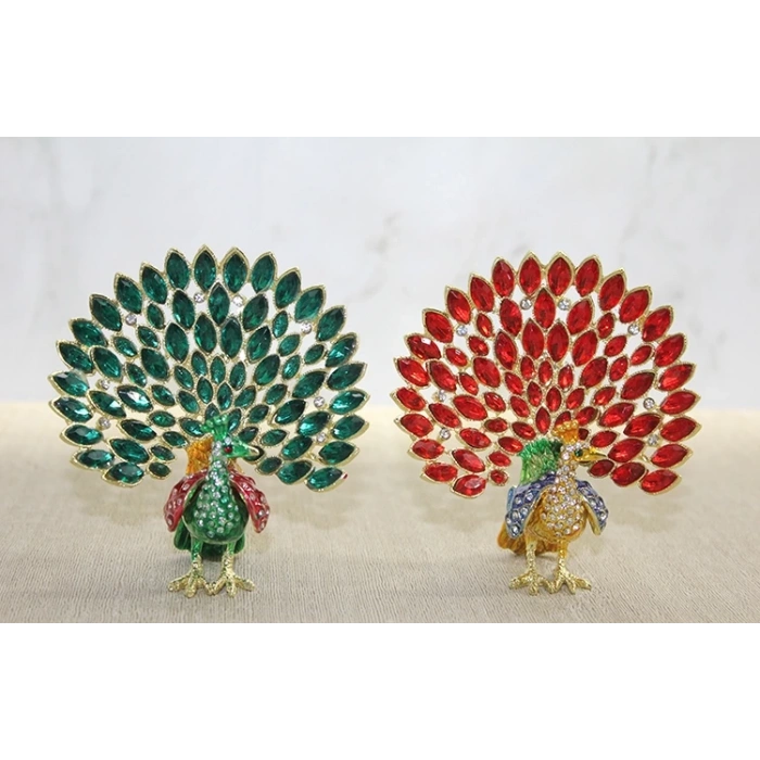 Swaroski Tavuskuşu Alk3833