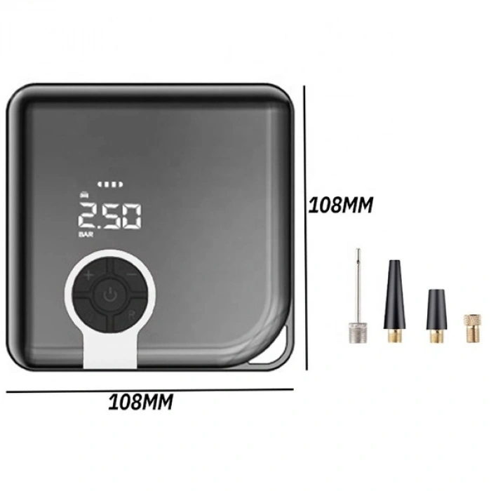 Taşınabilir Şarjlı Powerbank Hava Kompresörü