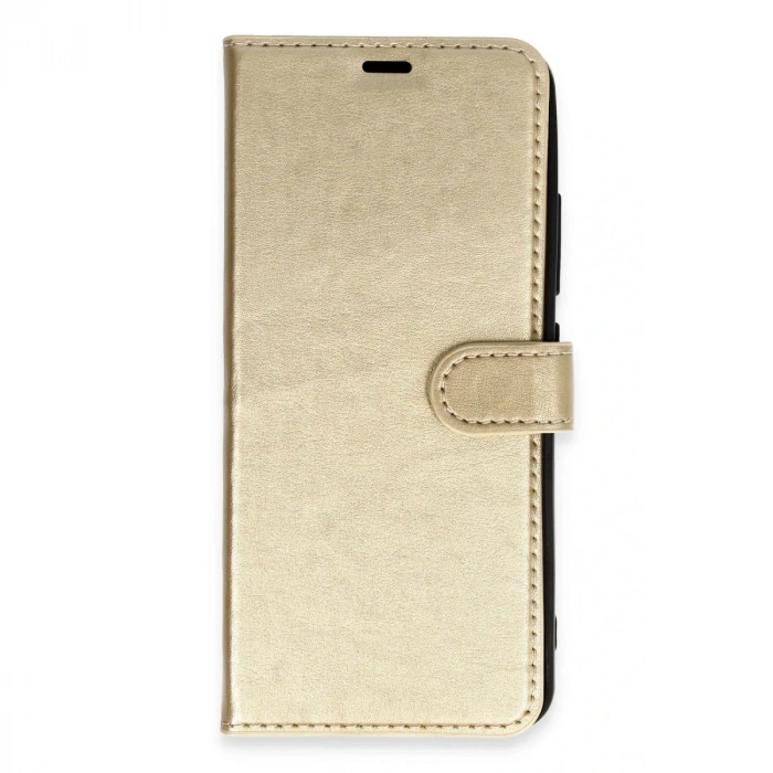 Tcl L7  Trend S Plus Kapaklı Kılıf - Gold