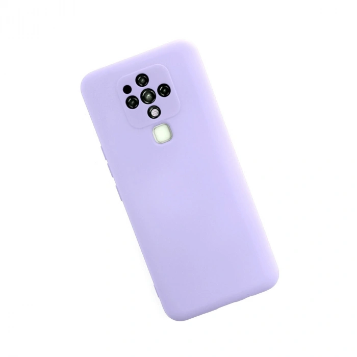 Tecno Camon 16 Kılıf Nano İçi Kadife Silikon - Lila