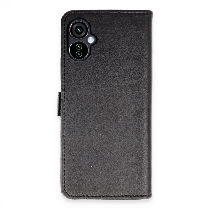 Tecno Camon 19 Neo Kılıf Trend S Plus Kapaklı Kılıf - Siyah