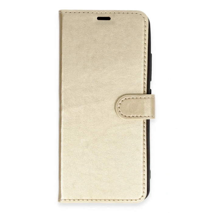 Tecno Pova 4 Pro Trend S Plus Kapaklı Kılıf - Gold