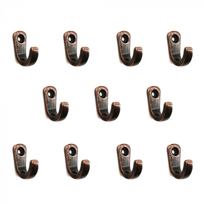 Tekli Bijuteri, Dekor Askısı - Eskitme, 100 Adet, 10x18x22 Mm