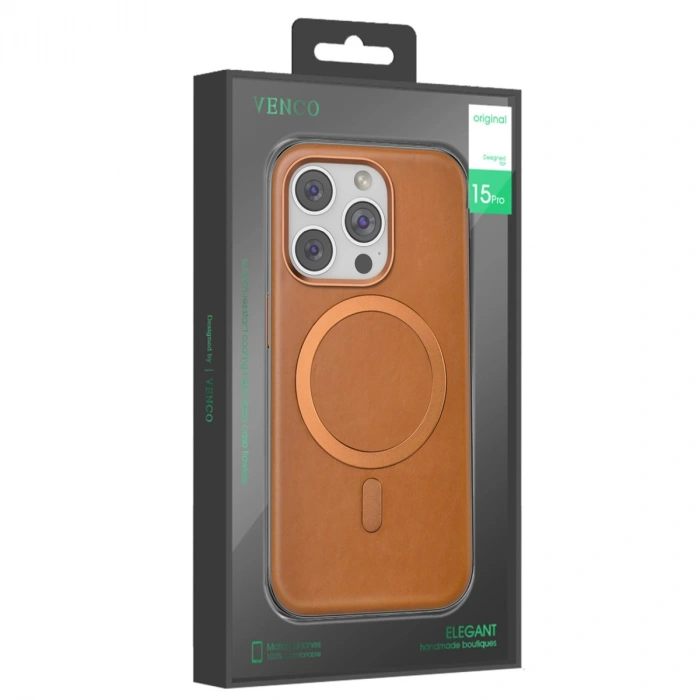 Venco Apple İphone 16 Pro Max Puskas Magsafe Kapak - Siyah