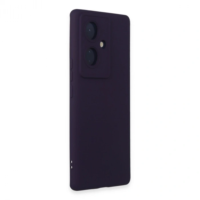 Vivo V29 Lite Kılıf Nano İçi Kadife Silikon - Mor