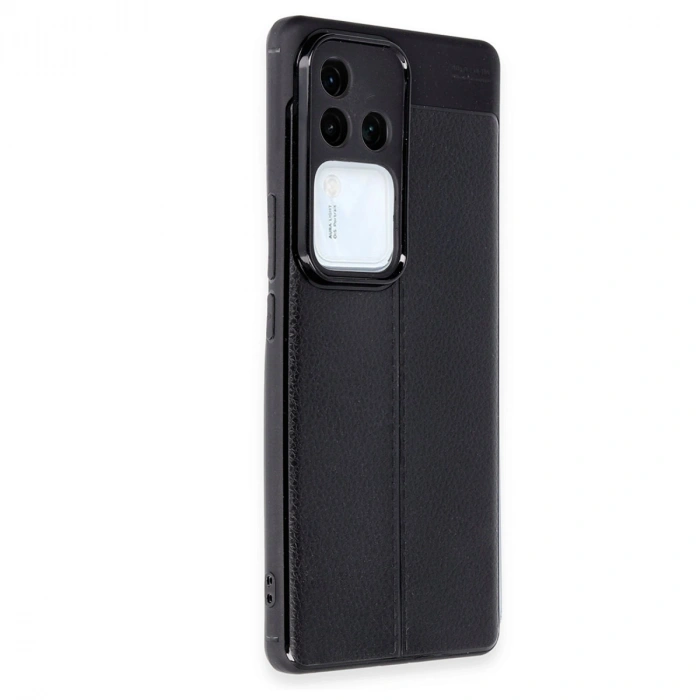 Vivo V30 5g Kılıf Auto Focus Kapak - Siyah