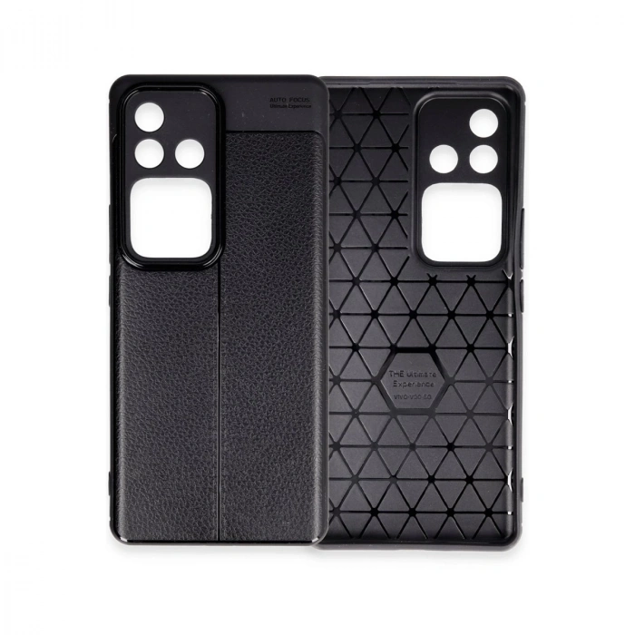 Vivo V30 5g Kılıf Auto Focus Kapak - Siyah