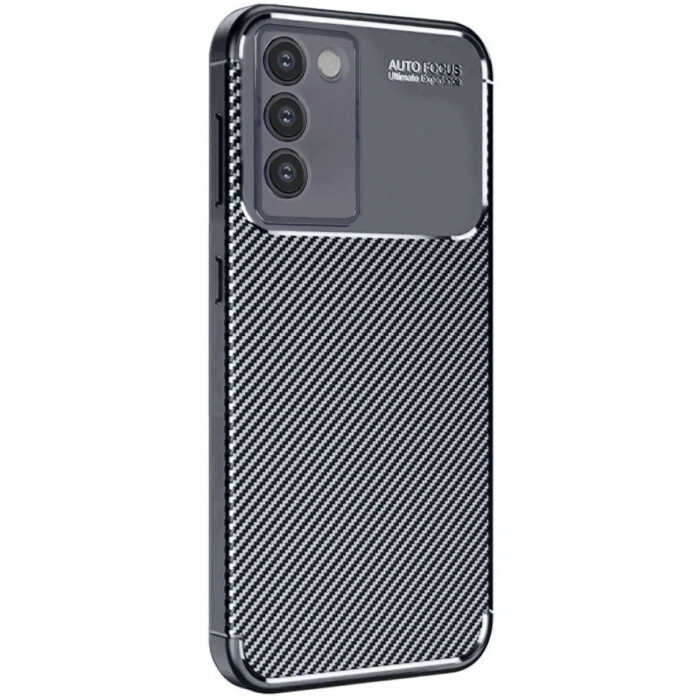 Vivo V30 Lite 4g Kılıf Auto Focus Karbon Kapak - Siyah