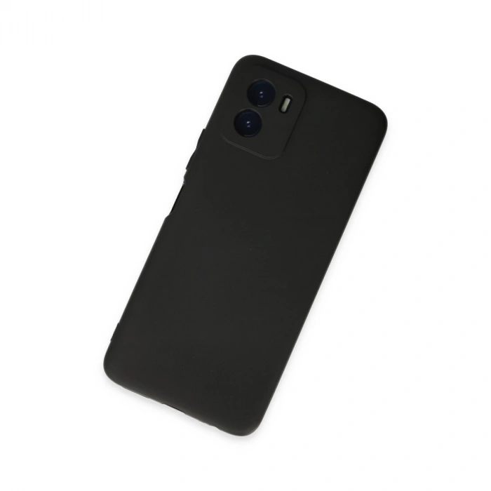 Vivo Y15s Kılıf First Silikon - Siyah