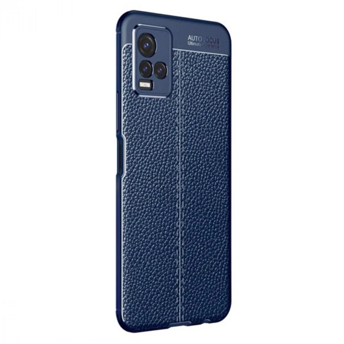 Vivo Y21s Kılıf Auto Focus Kapak - Lacivert