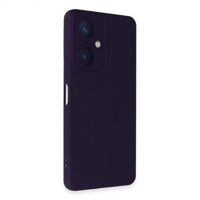 Vivo Y27 Kılıf Nano İçi Kadife Silikon - Mor