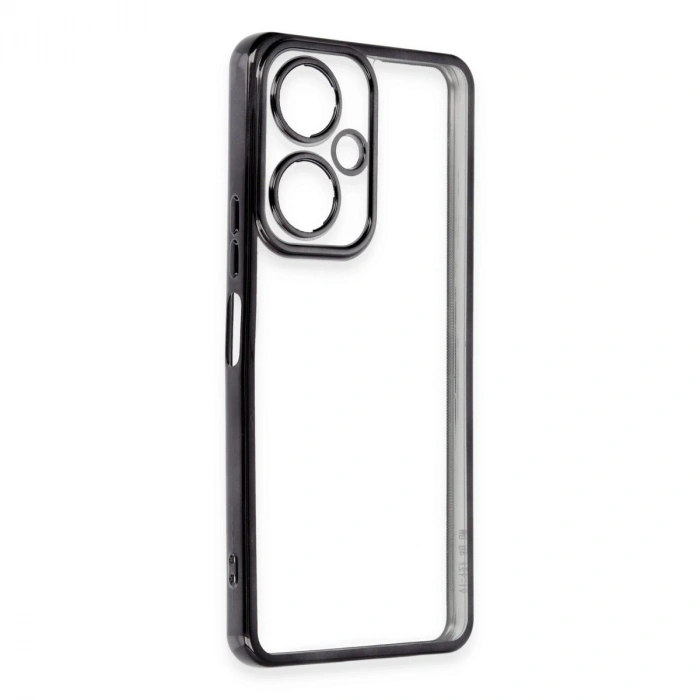 Vivo Y27 Kılıf Razer Lensli Silikon - Siyah