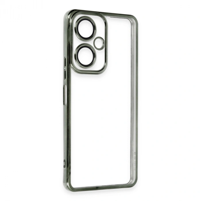 Vivo Y27 Kılıf Razer Lensli Silikon - Yeşil