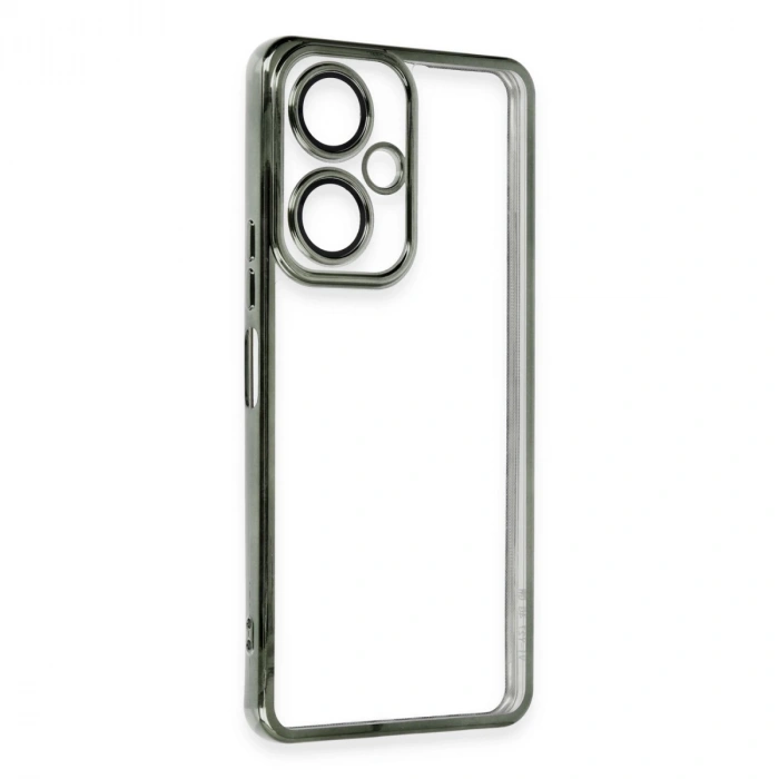 Vivo Y27 Kılıf Razer Lensli Silikon - Yeşil