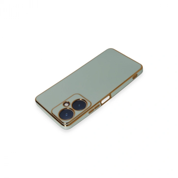 Vivo Y27 Kılıf Volet Silikon - Açık Yeşil