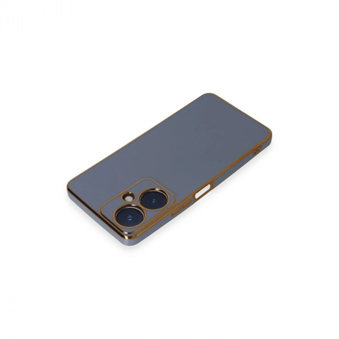 Vivo Y27 Kılıf Volet Silikon - Mavi