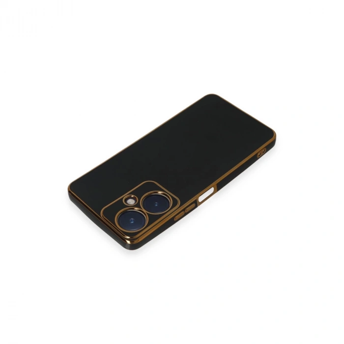 Vivo Y27 Kılıf Volet Silikon - Siyah